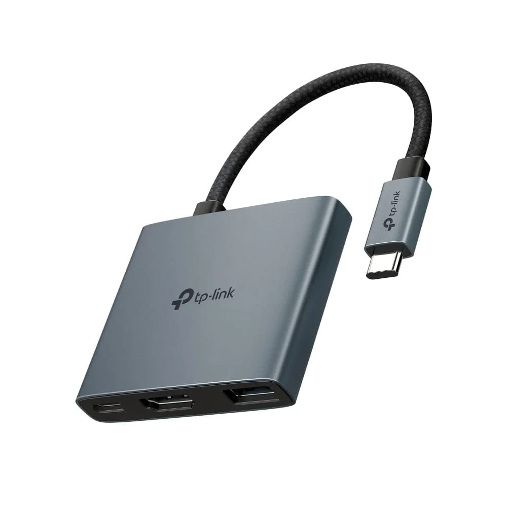 Hub USB-C 3 en 1 TP-Link UH3020C HDMI USB carga rápida 100W
