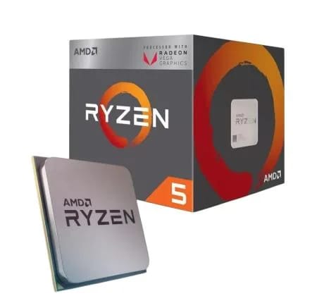 Micro AMD (AM4) RYZEN 5 3400G Radeon VEGA11 37GHZ 4 Nucleos 8 Hilos (YD3400C5FHSBX)