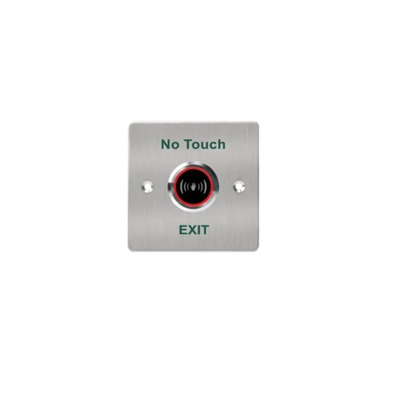 Botón de salida sin contacto Hikvision inductivo acero inoxidable DS-K7P03A