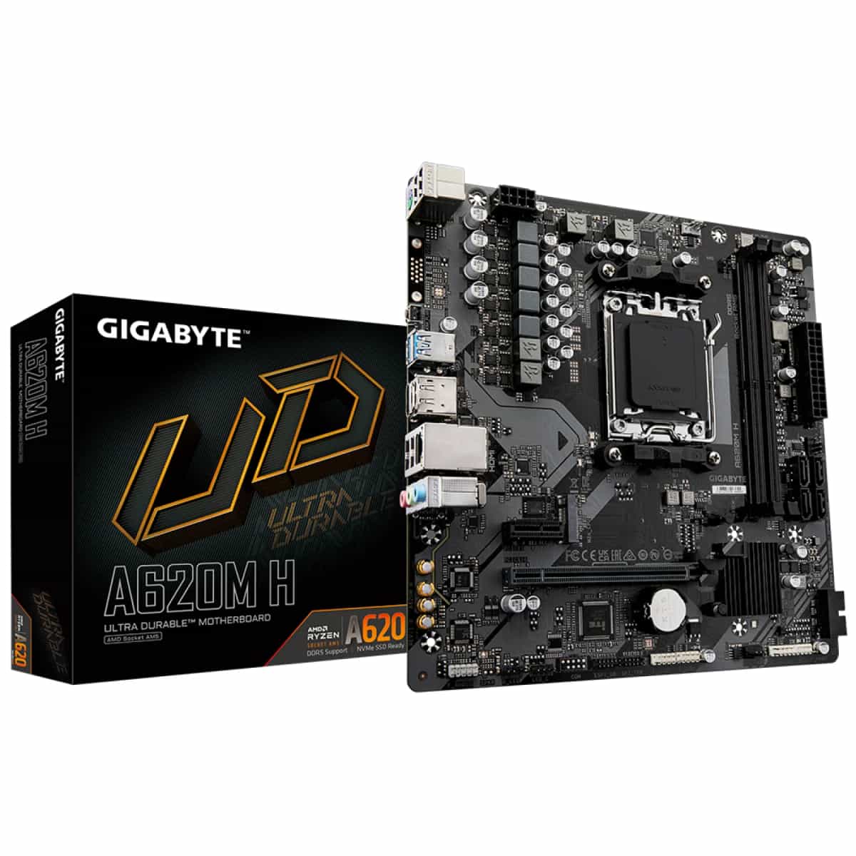 Mb Gigabyte AM5 A620M H DDR5 Box M-ATX
