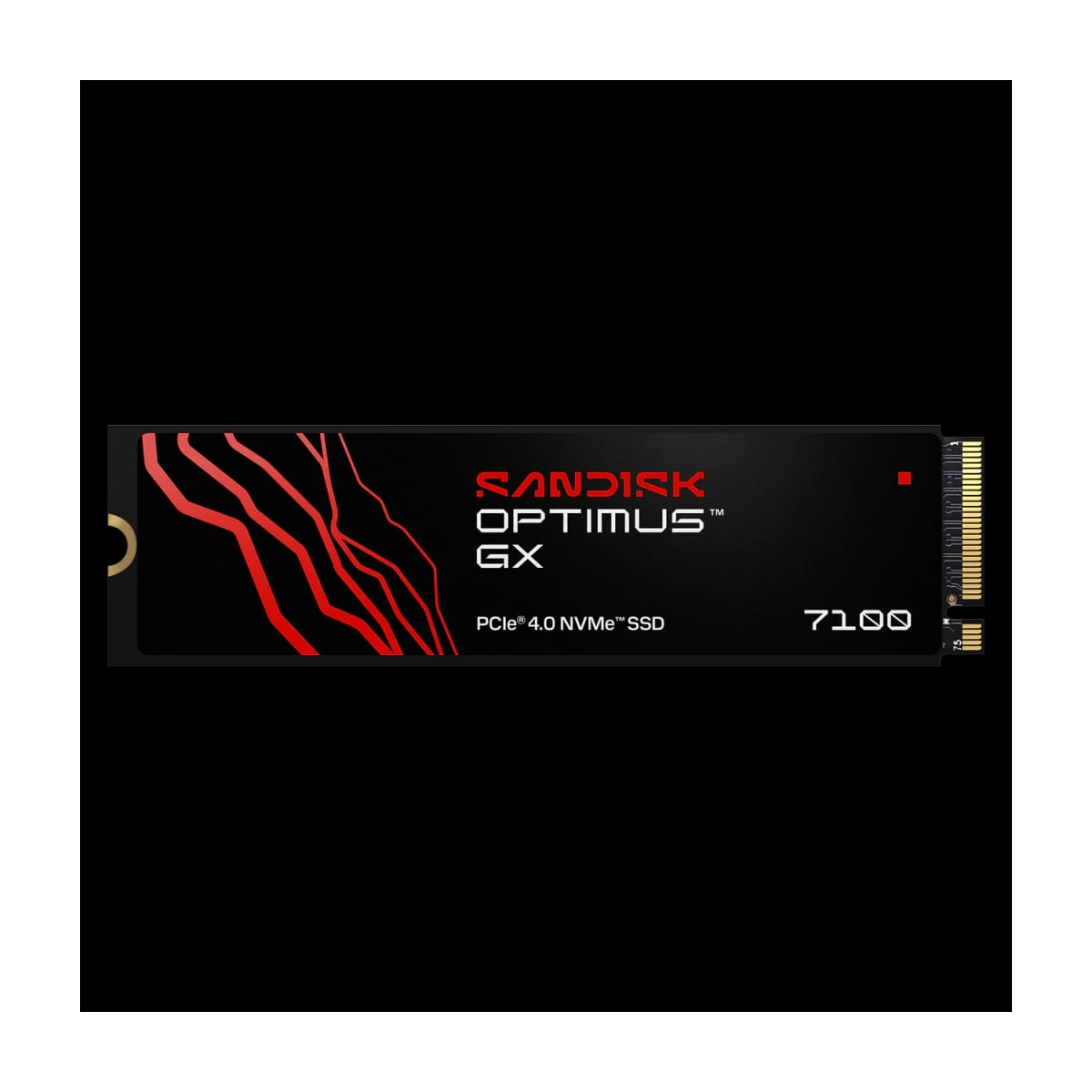 Disco Interno SSD Sandisk Optimus GX7100 500GB M.2 2280 NVMe PCIe 4.0 6800MB/s