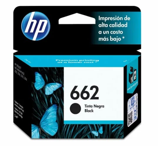 CZ103AL Cartucho de Tinta HP 662 Negro