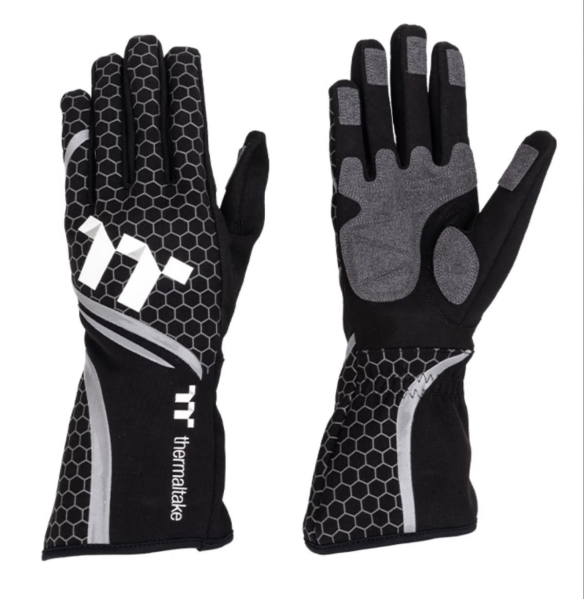 Accesorio Simulador Thermaltake Guantes Black Talle XL