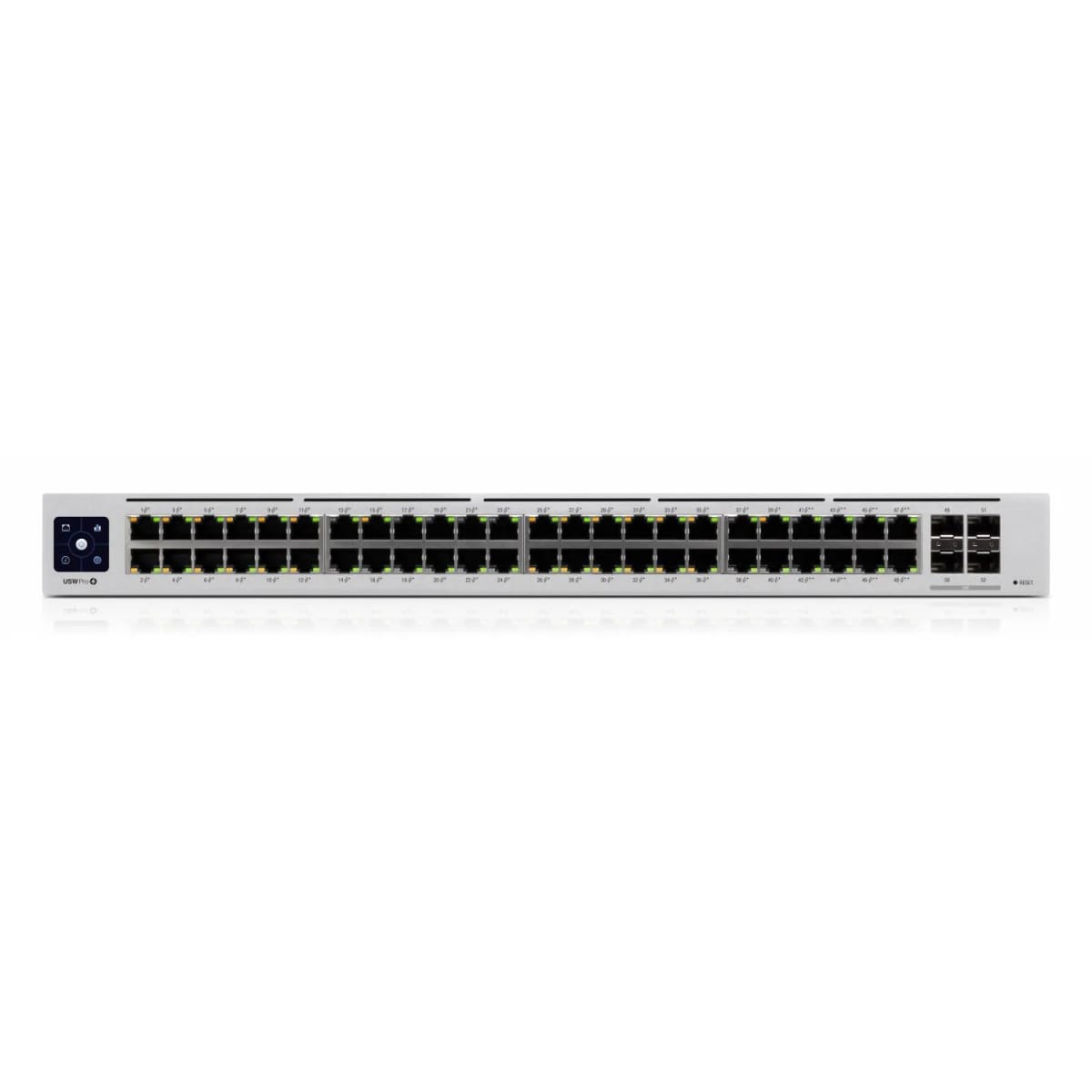 Switch Ubiquiti UniFi 48 puertos Gigabit PoE 802.3bt capa 3 SFP+ USW-PRO-48-POE