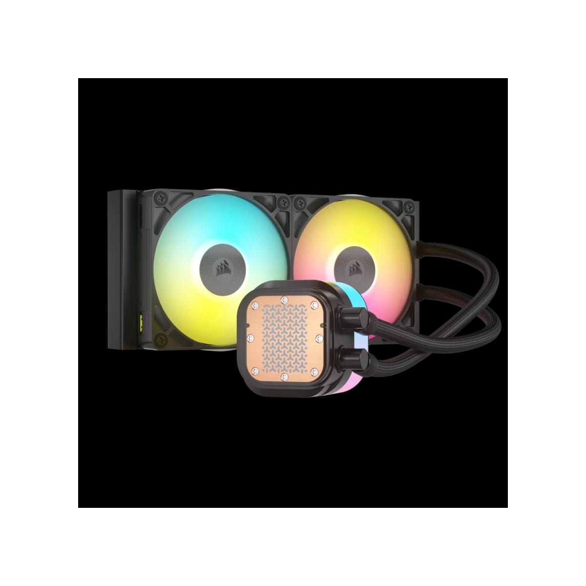 Liquid cooler CORSAIR iCUE LINK TITAN 240 RX RGB Negro