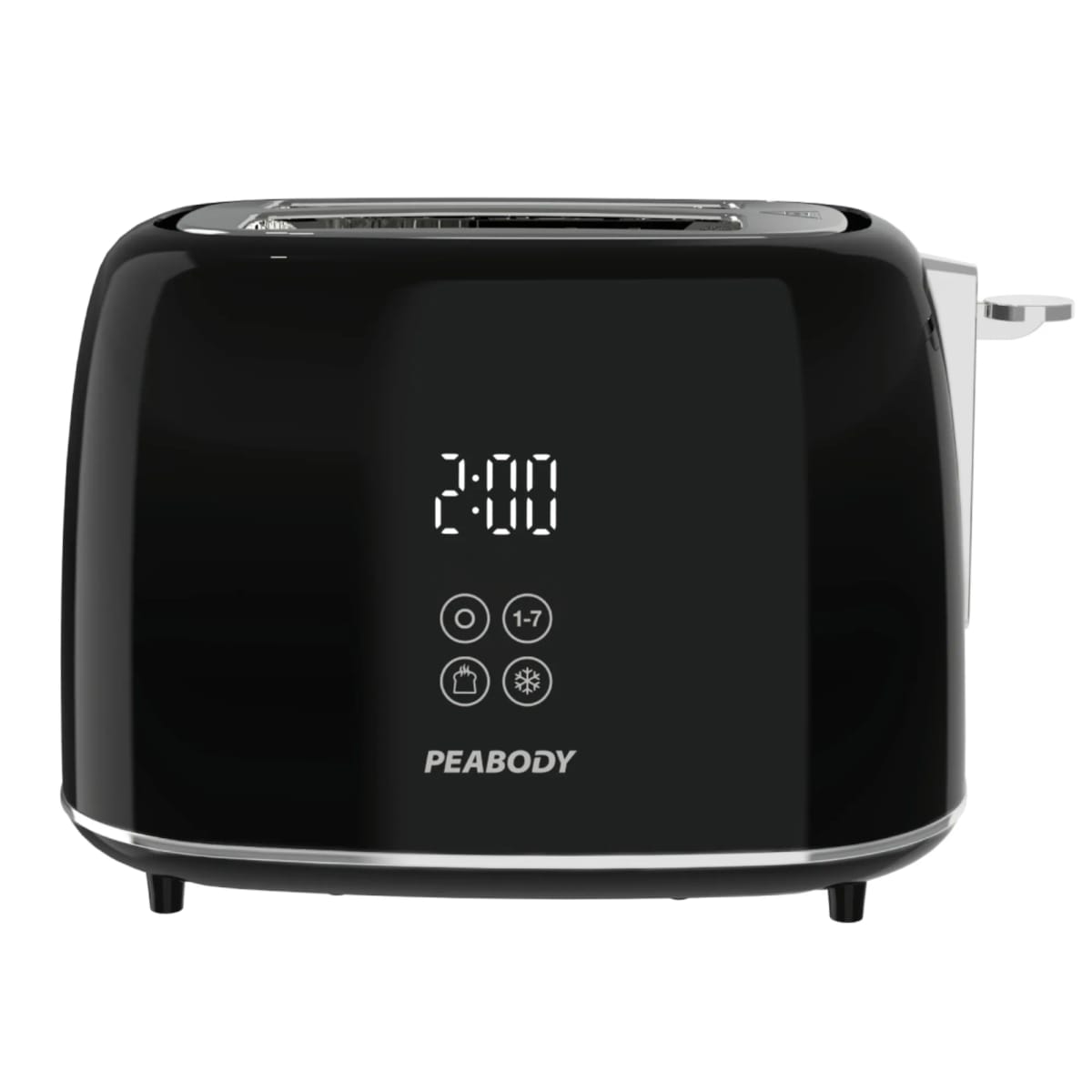 Tostadora eléctrica digital Peabody Negra PE-TD800N