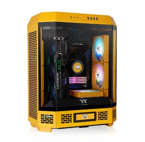 Gabinete Thermaltake The Tower 600 Bumblebee 2*FAN