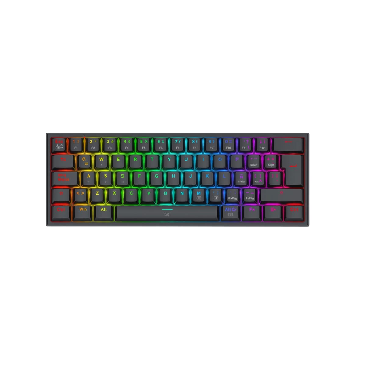 Teclado Inalámbrico Fizz Pro K616 Negro