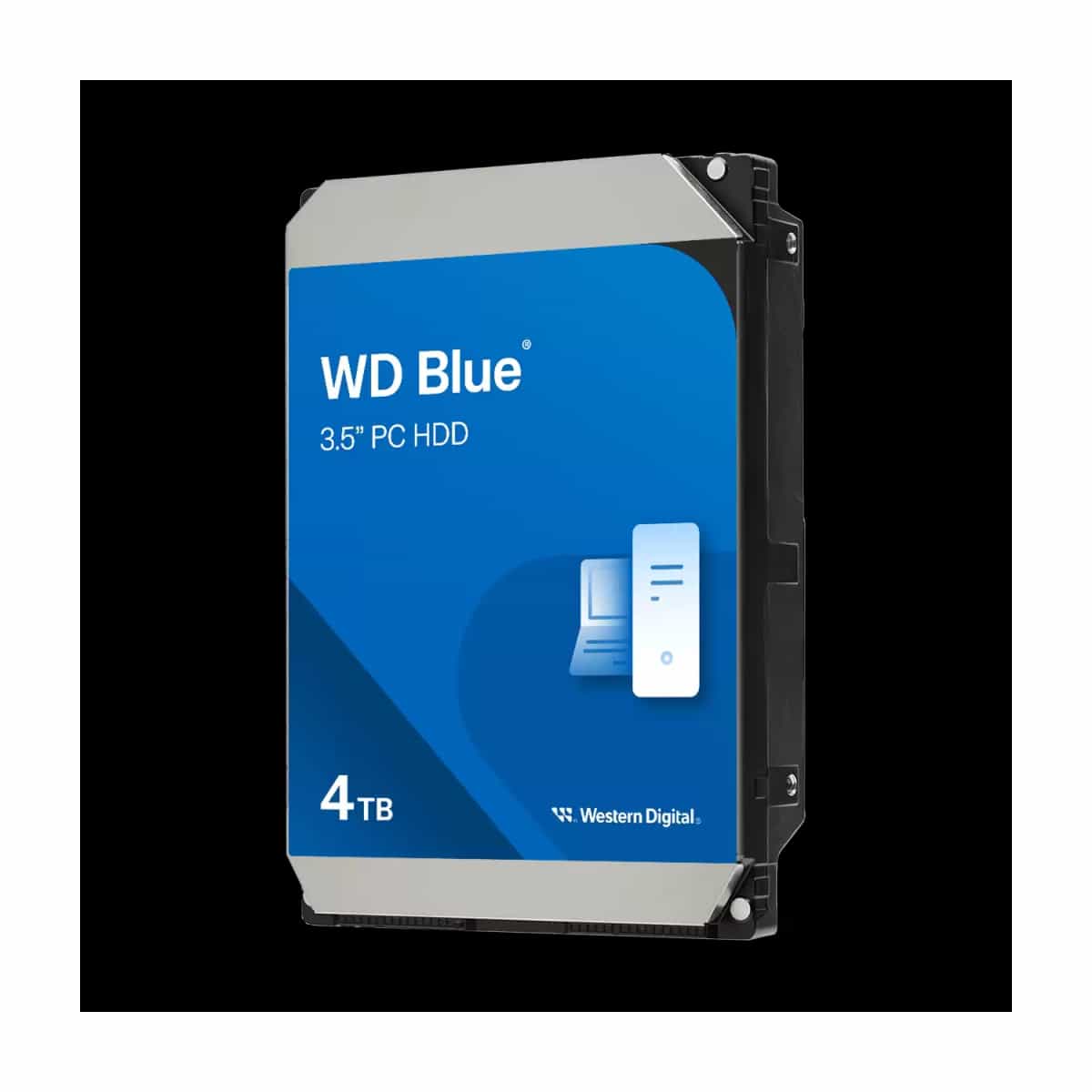 Disco Interno HDD WESTERN DIGITAL Blue 4TB 3.5" SATA 3.0 5400rpm