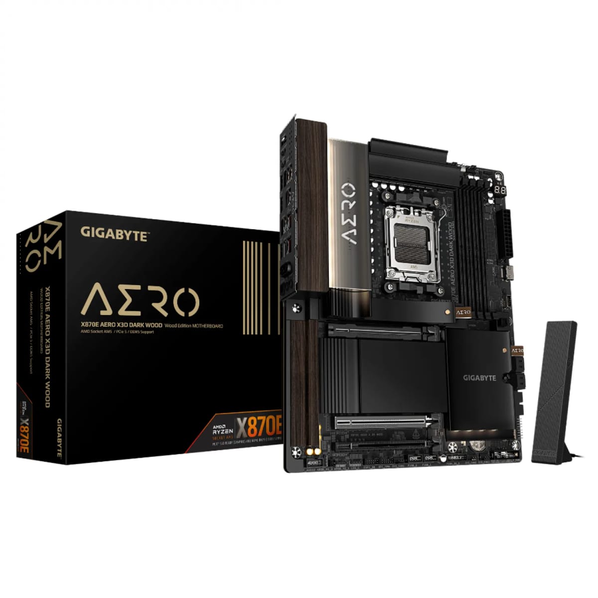 Mother Gigabyte (AM5) X870E Aero X Dark Wood