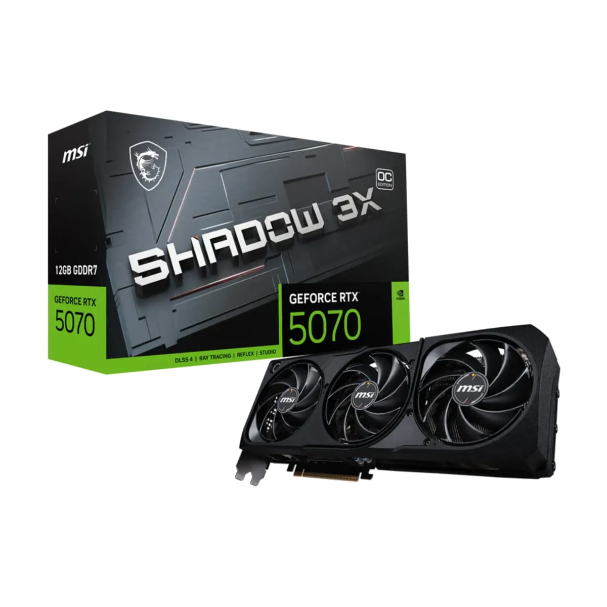 P Video MSI RTX 5070 12G Shad