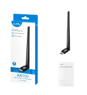Adaptador Cudy USB WIFI 6 AX900 (WU900H)