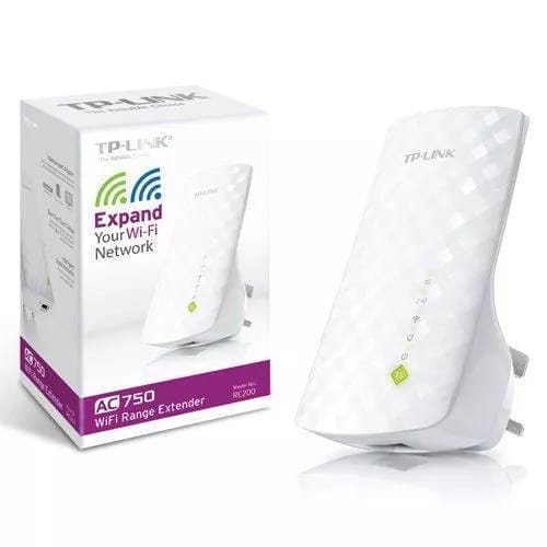 Tp-Link Extensor de Rango AC Dual Band 750 Mbps 3 Antenas Internas