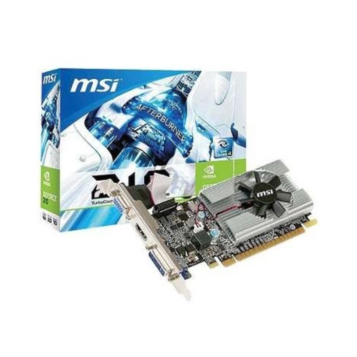 Placa de Video MSI NVIDIA GeForce GeForce N210-MD1G/D4