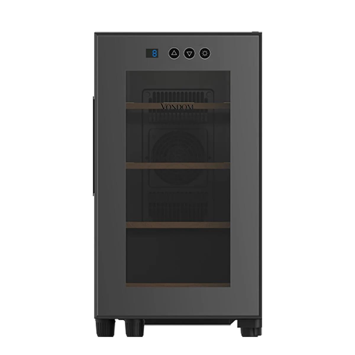 Cava De Vinos Termoeléctrica Vondom Para 8 Botellas Con Estantes De Madera