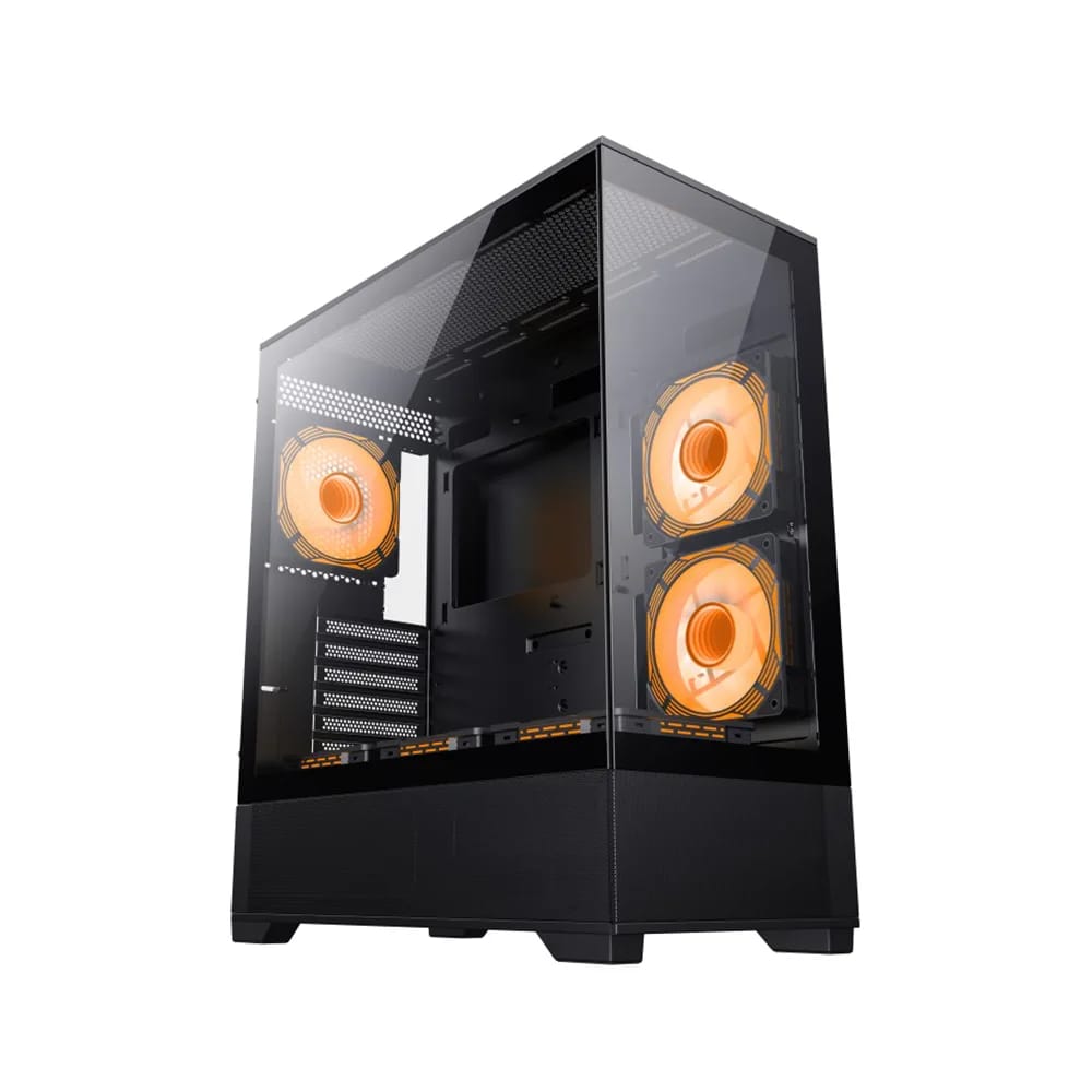 Gabinete GameMax Vista AB E-ATX 6 fans ARGB