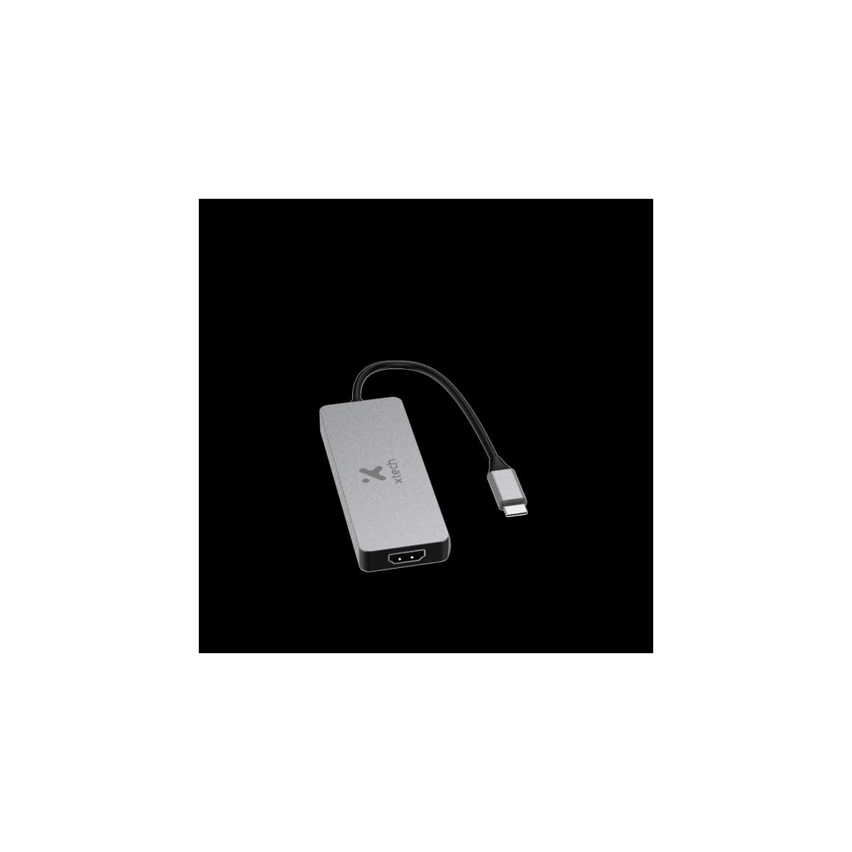 Adaptador multipuerto XTech 5 en 1 USB-C 17cm XTC-564