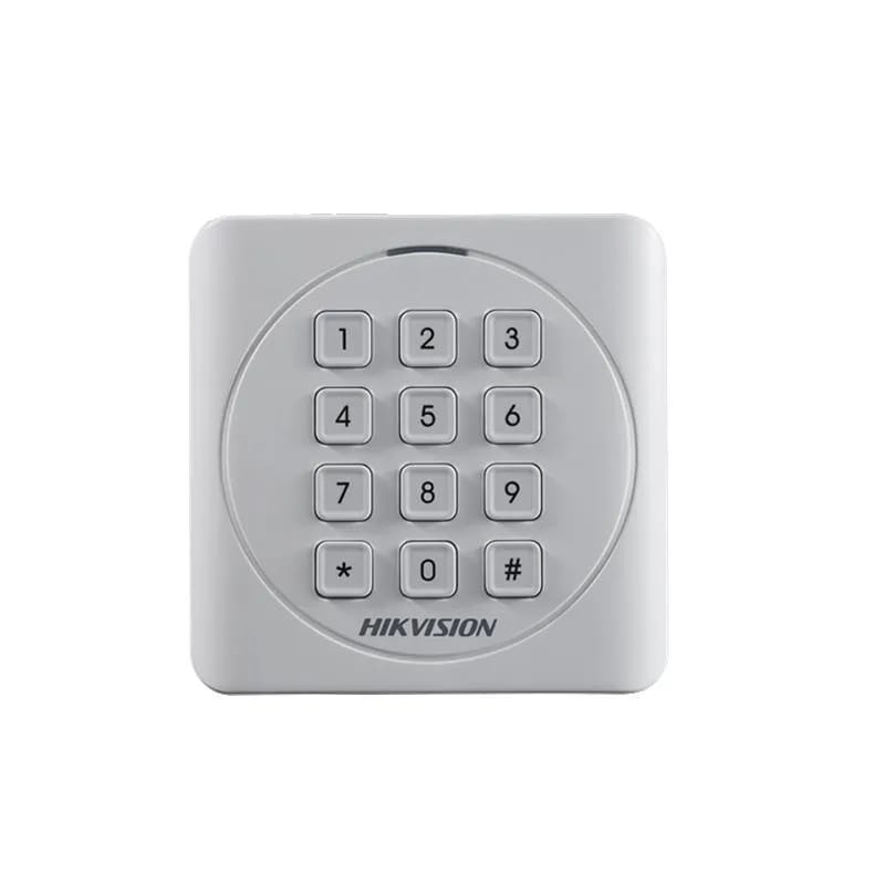Lector de tarjetas Mifare Hikvision con teclado DS-K1801MK
