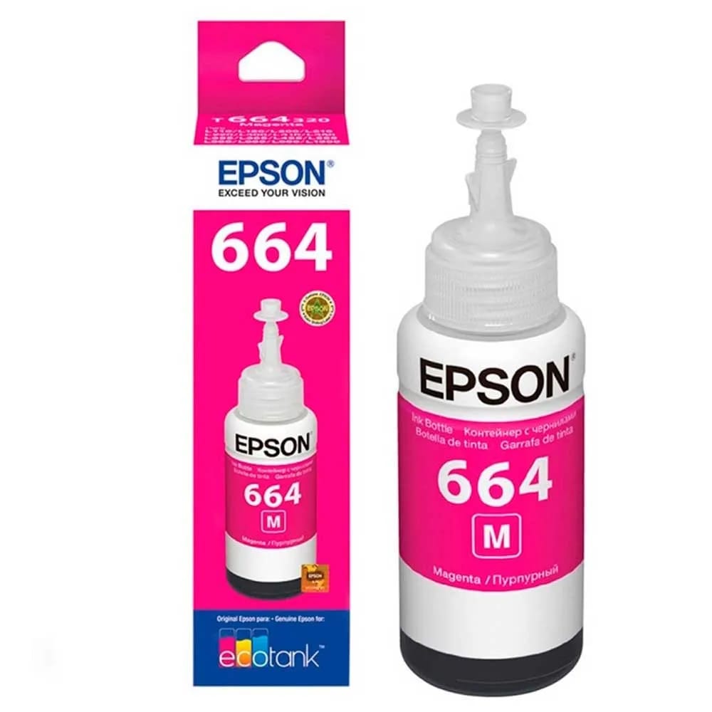 Botella Epson T664320-AL Magenta para L355/380/395