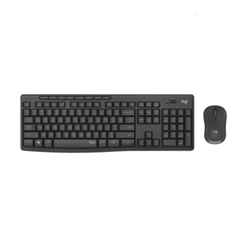 Teclado+Mouse Logitech Inalámbrico MK295 Silent Blk 920-009792
