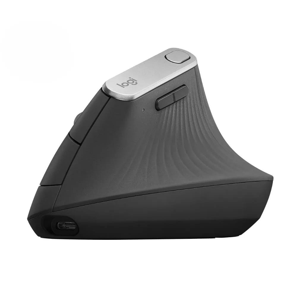Mouse Logitech Mx Vertical Ergonómico Inalámbrico Negro