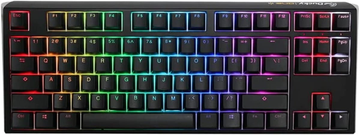 Teclado Mecanico Ducky One 3 Tkl RGB MX Silver