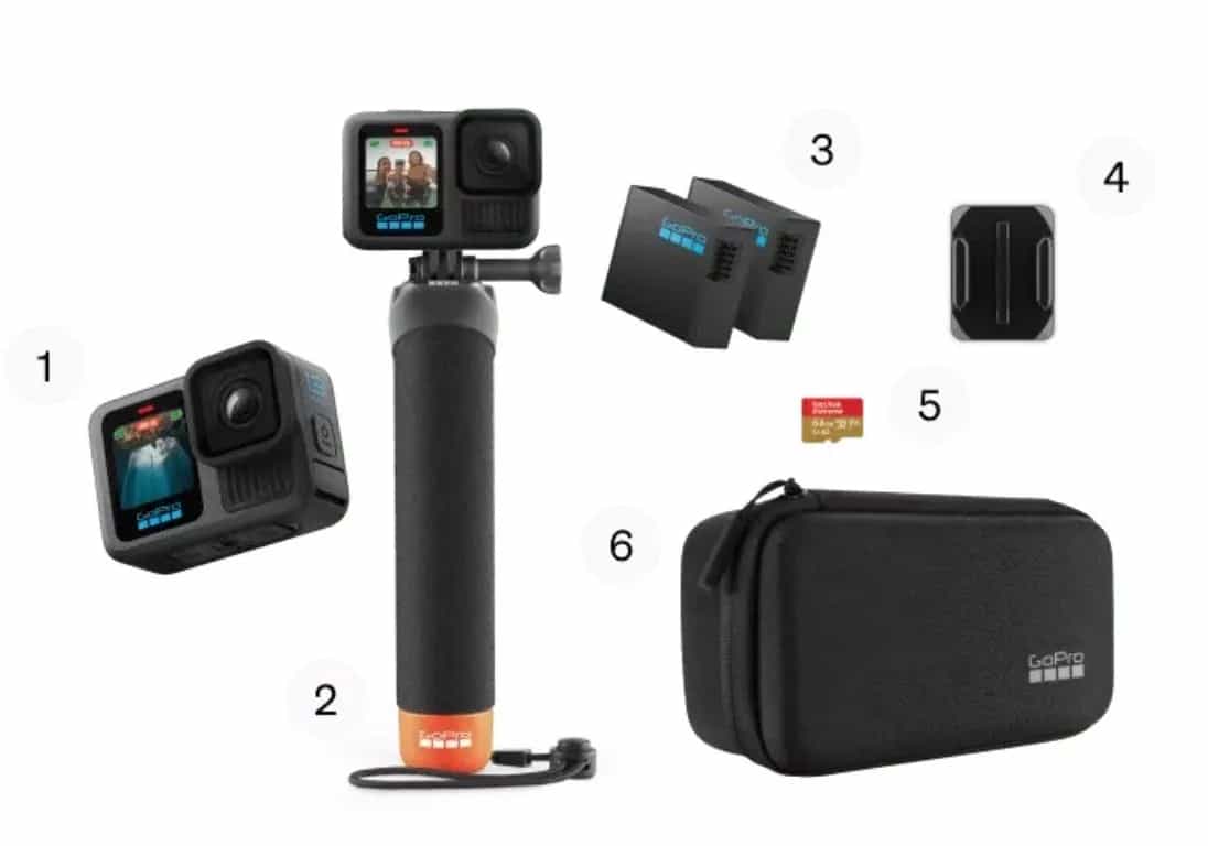 GO PRO CAMARA HERO13 BLACK Accy Bundle