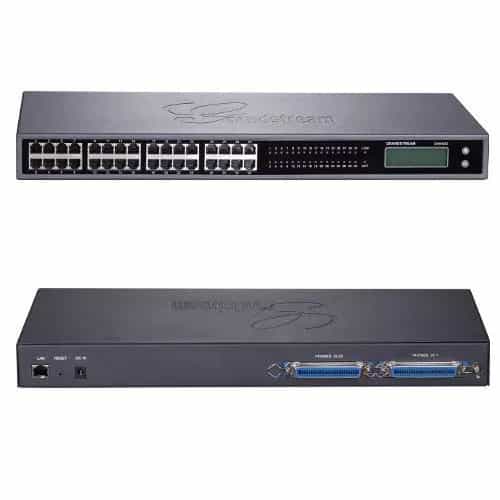Voip Gateway, 32 FXS, 10/100/1000 LAN, 2 Puertos Conectores Telco 50pin, 3-Way Conference
