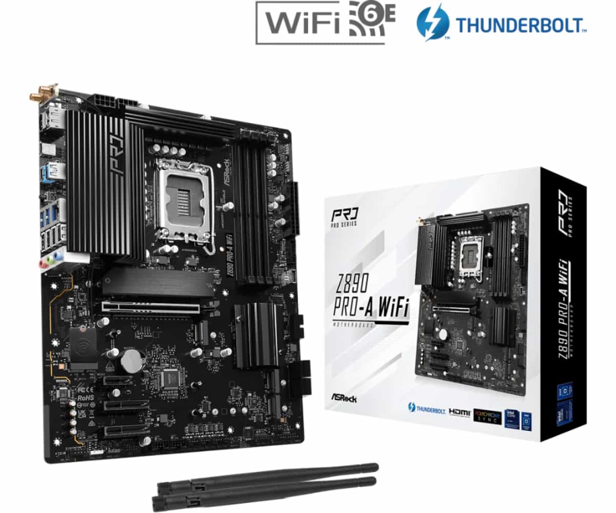 Motherboard ASROCK (LGA1851) Z890 PRO-A WIFI