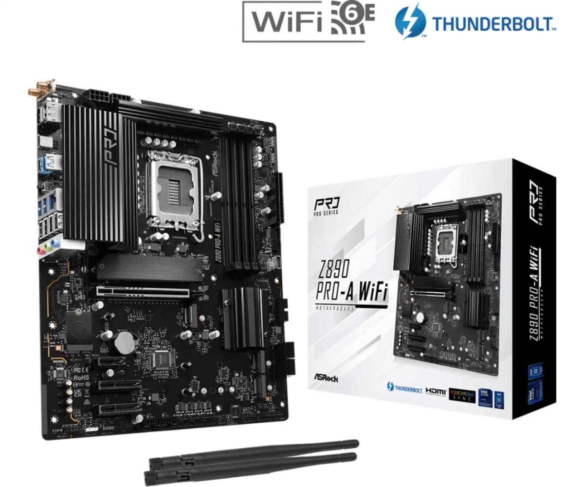 Motherboard ASROCK (LGA1851) Z890 PRO-A WIFI