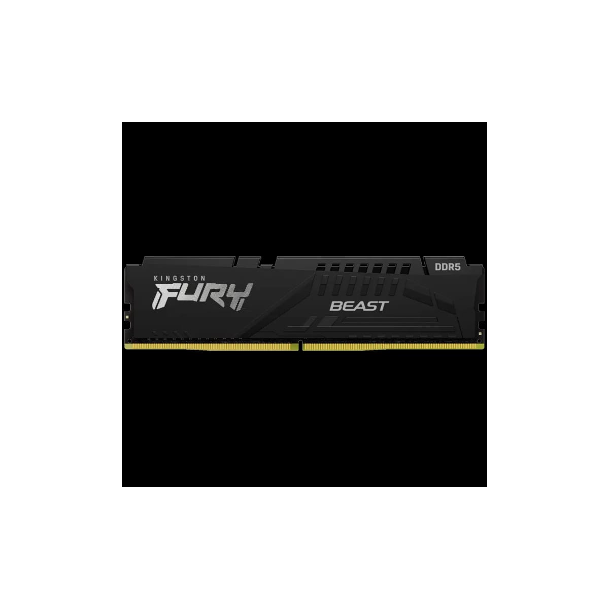 Memoria RAM Kingston Fury Beast UDIMM 8GB DDR5 6000MHz CL36 Negro KF560C36BBE-8