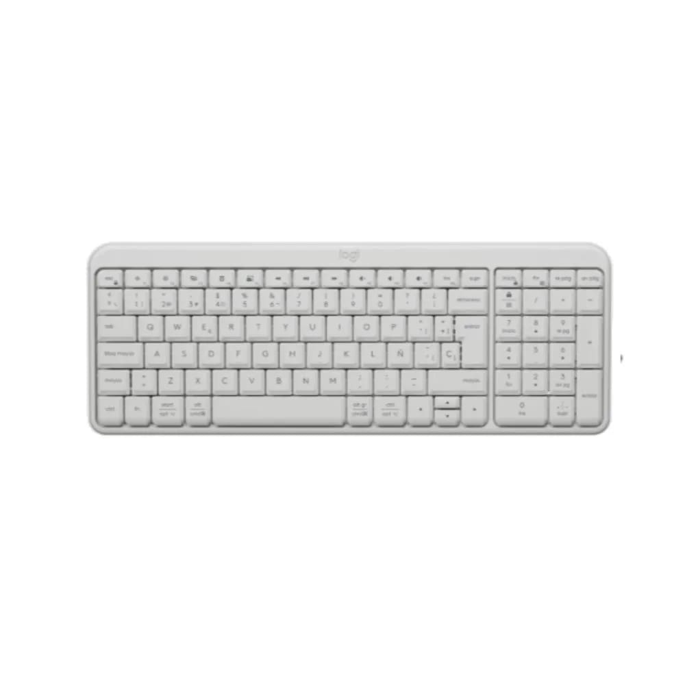 Teclado Logitech inalámbrico K250 Blanco