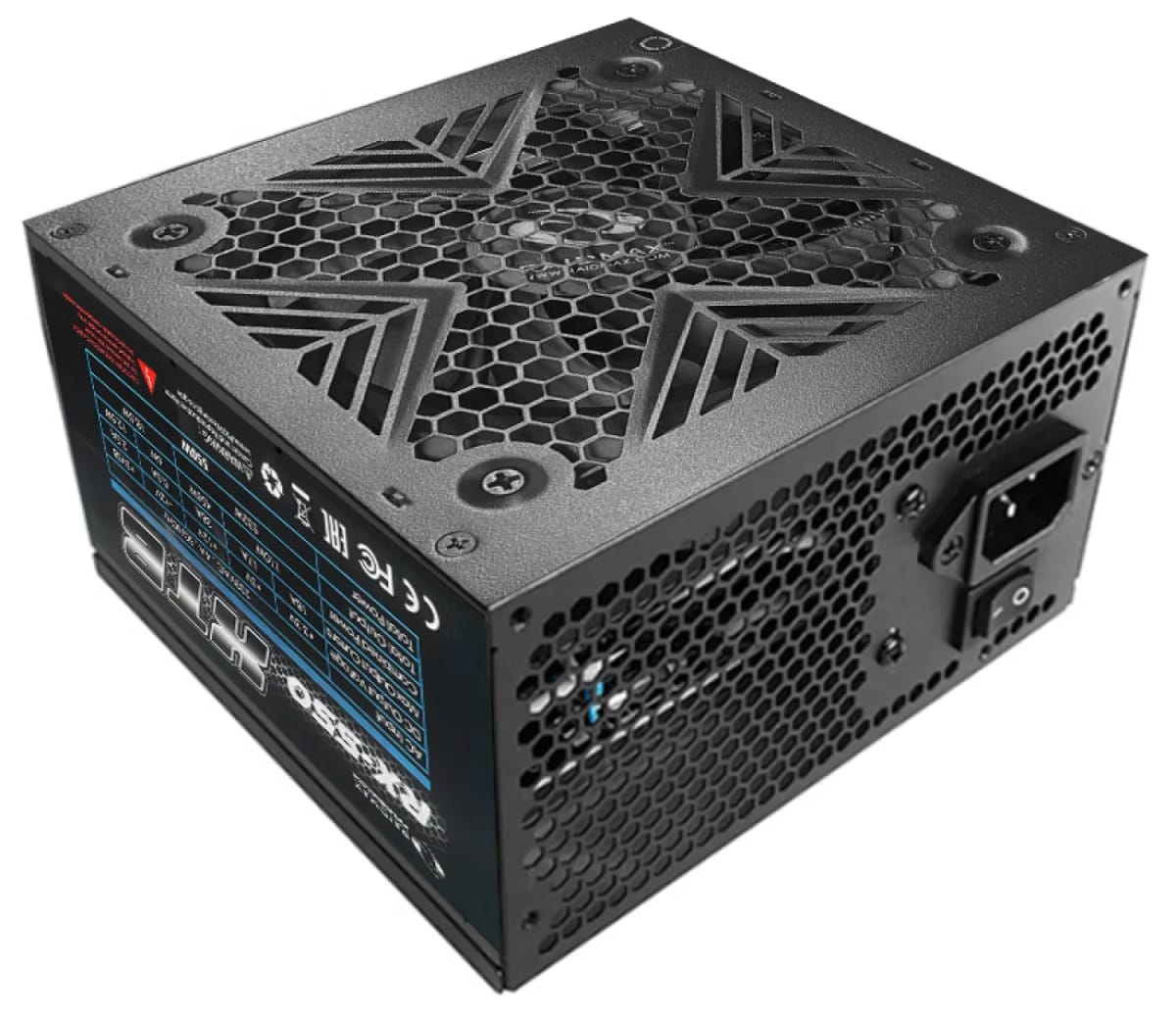 Fuente Gamer 650W Raidmax Xtb