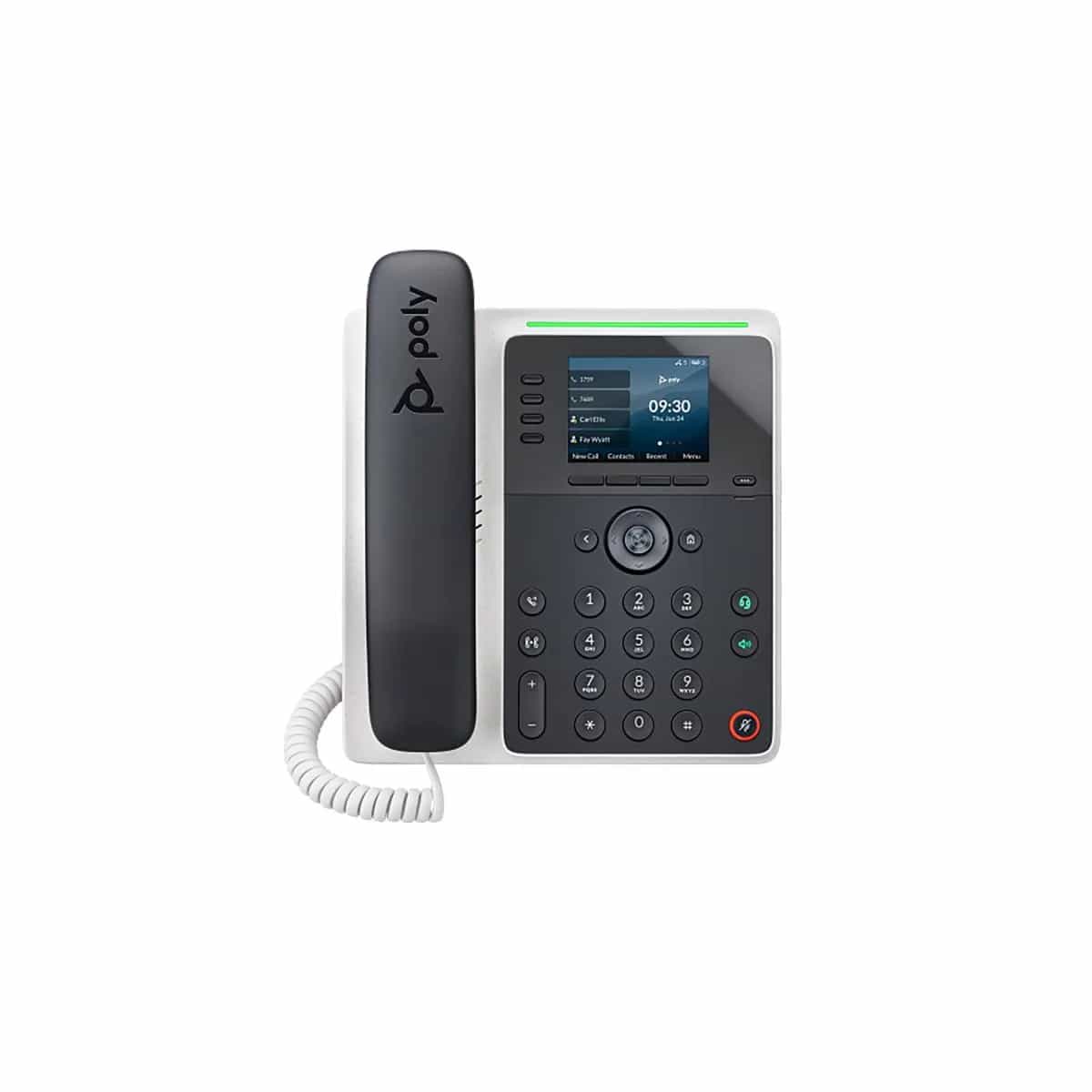Teléfono de escritorio Multimedia Poly Edge E220 IP habilitado para PoE - 82M87AA