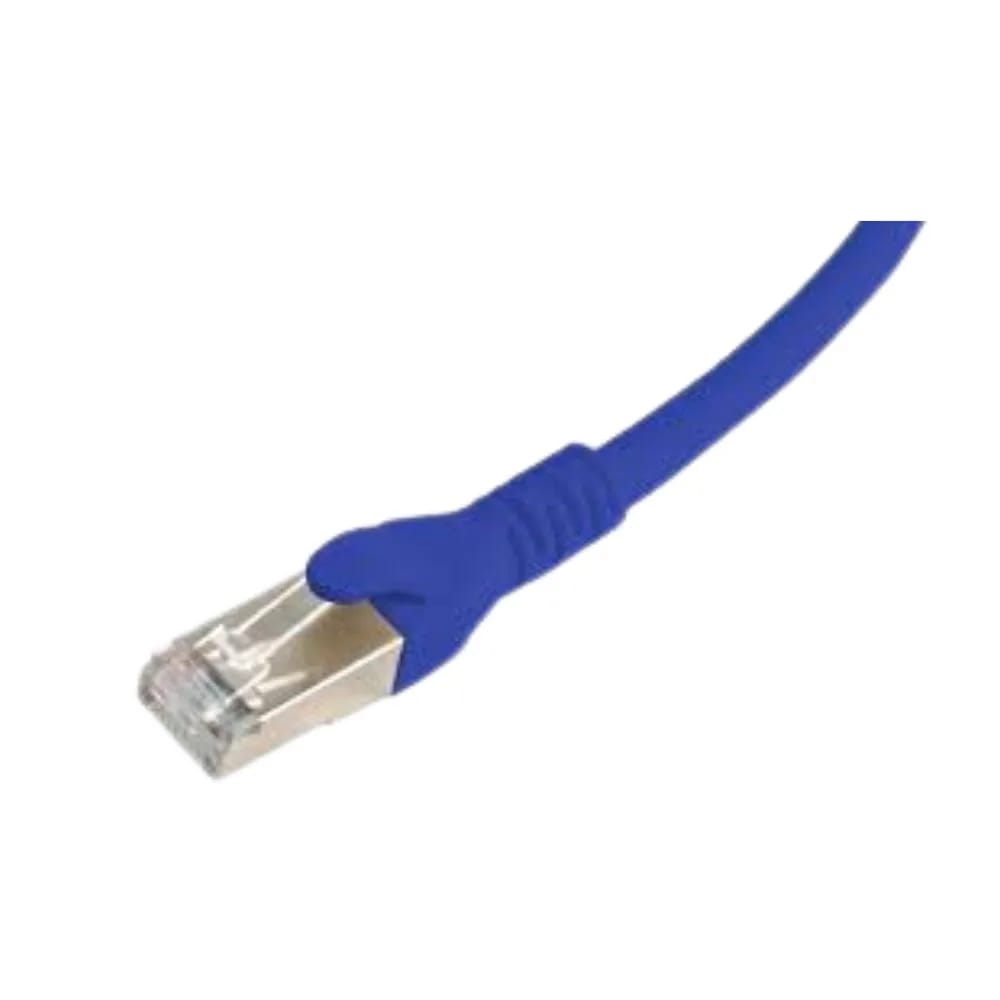 Copper, Patch Cord, RJ45, RJ45, Category 6A, F/UTP, T568A/B, Stranded, LSOH-1, White Cable, White Boot, 3 Meter, 26 AWG