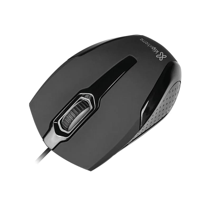 Mouse Klipxtreme Óptico USB Galet 1000DPI (KMO-120BK)
