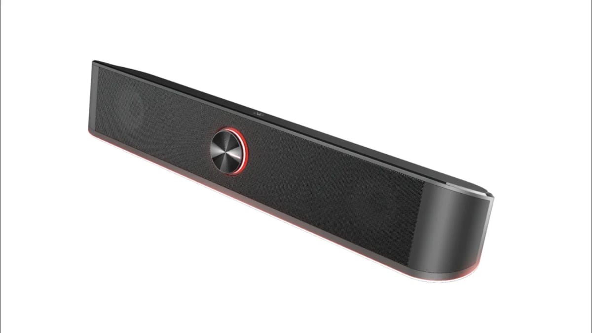 Parlante Barra de Sonido Trust Thorne RGB LED GXT619