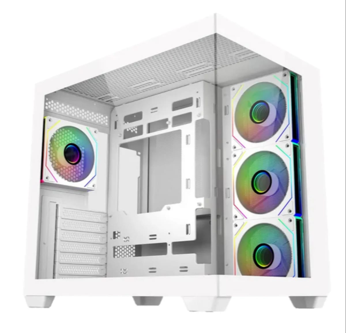 Gabinete Cooler Master Elite 681 4*FAN Argb ATX Wh