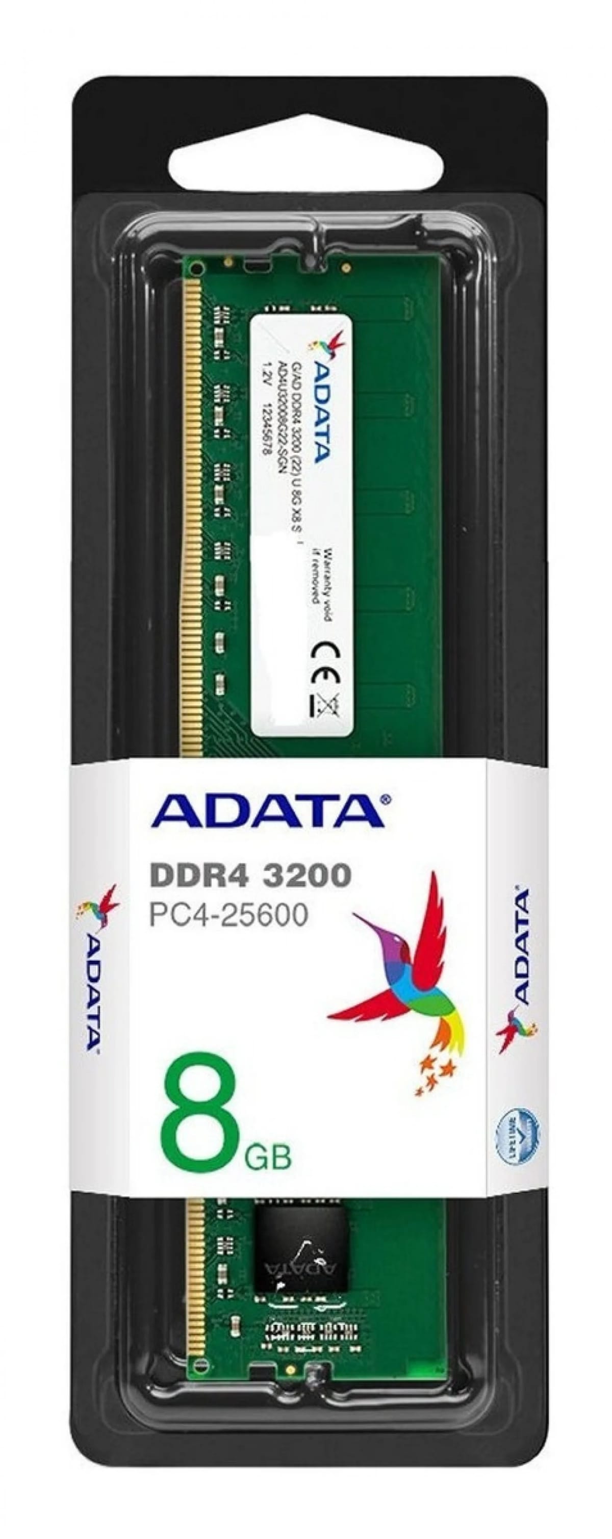 Memoria Adata DDR4 8GB 3200MHz Premier Green