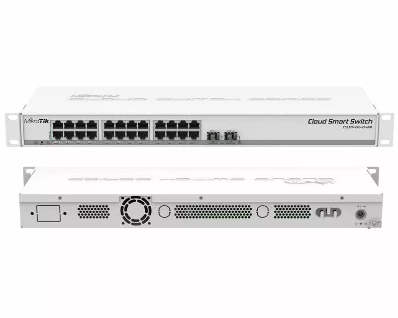 Switch Mikrotik CSS326-24G-2S+RM S/FT