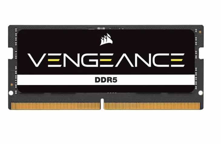 Memoria SODIMM DDR5 Corsair 8Gb 4800 MHz 1.1V Vengeance CL40