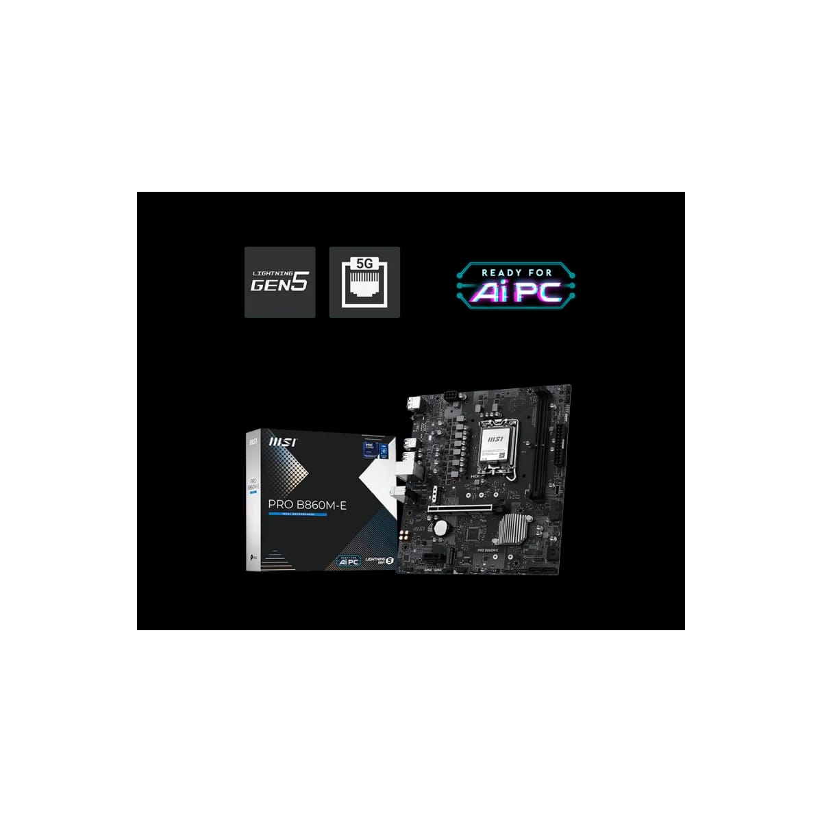 Motherboard MSI PRO B860M-E LGA 1851 DDR5
