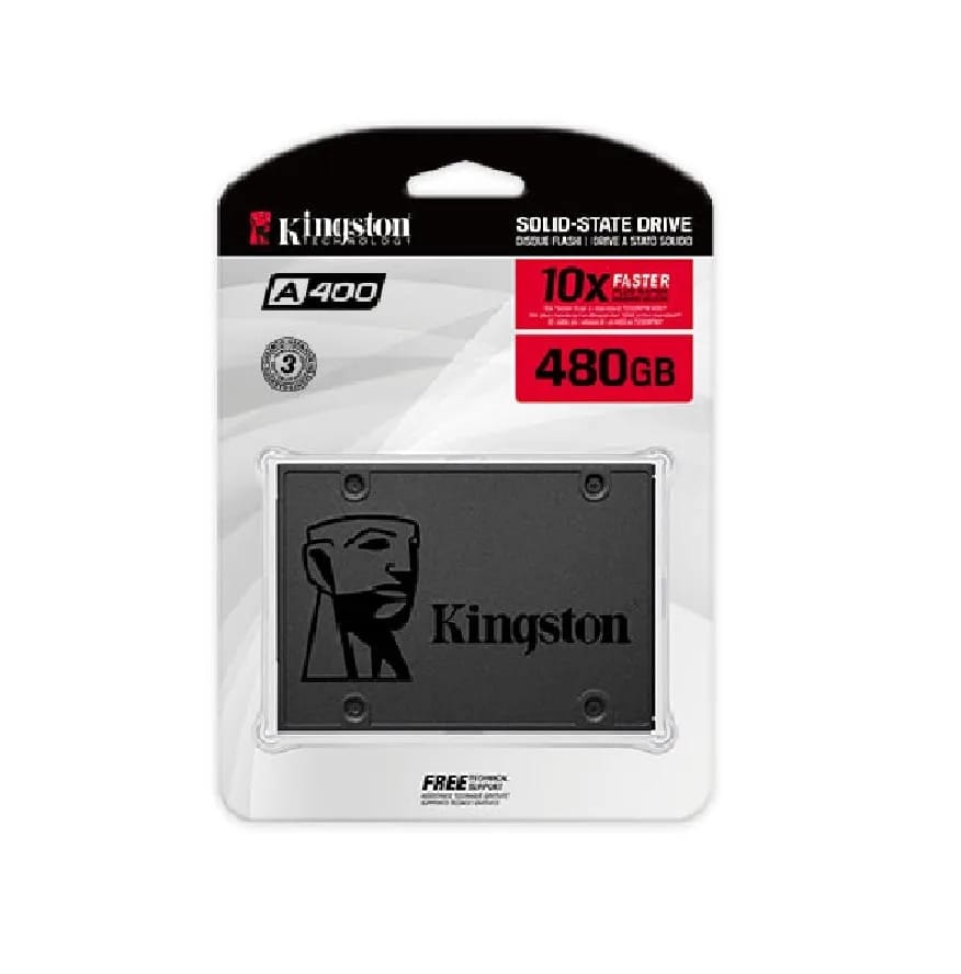 Disco SSD KINGSTON A400 480 GB SATA Interno 7 mm