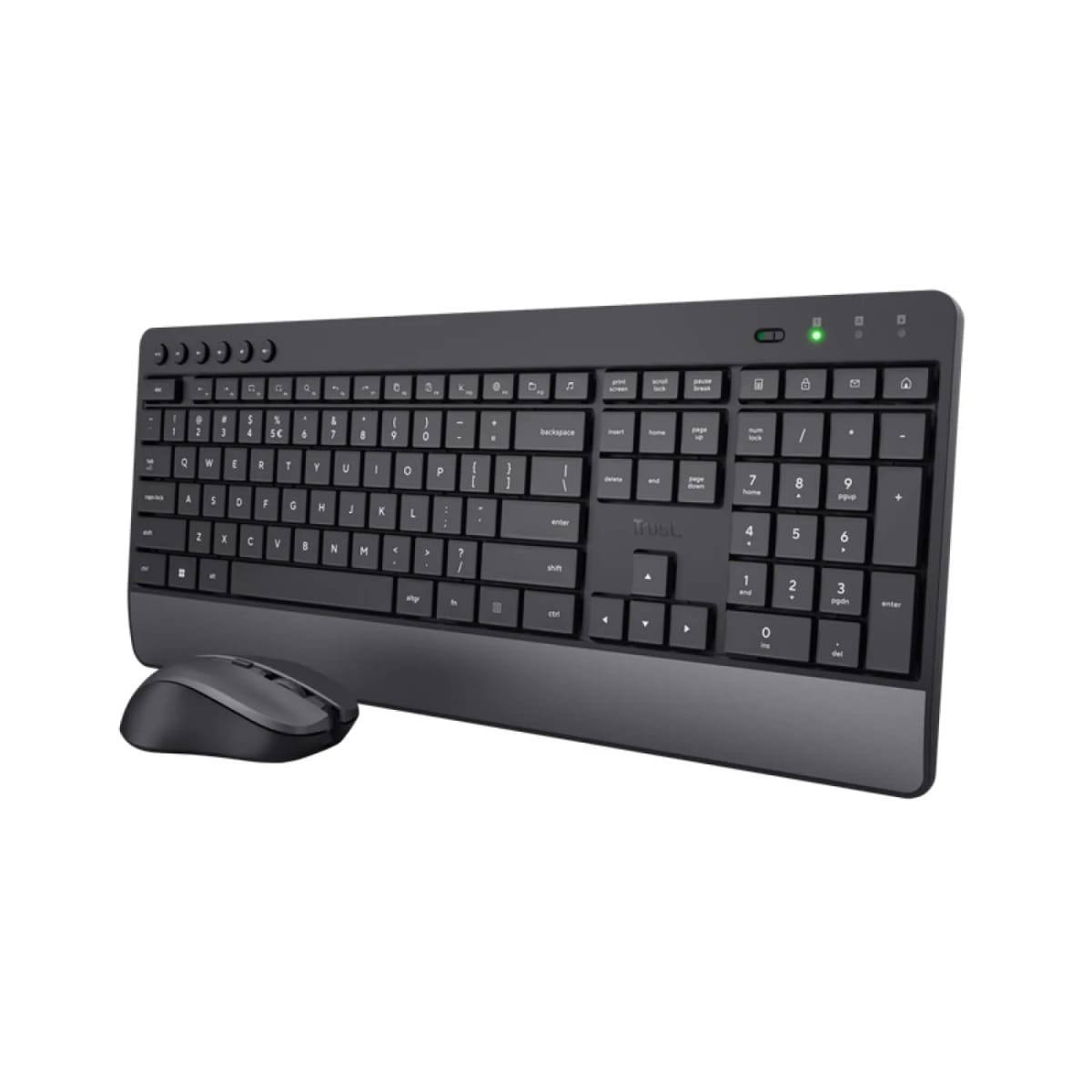 Combo Teclado y Mouse Trust Trezo Wireless Eco ES