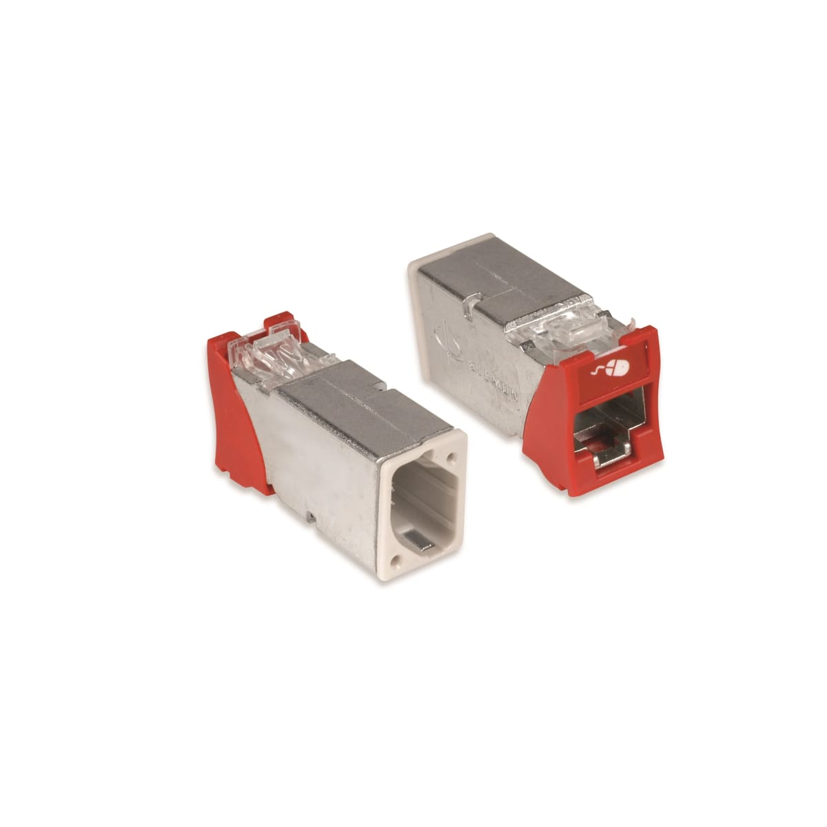 OUTLET RJ45 (Jacks) linea Z MAX F/UTP Categoria 6A, Hibrido, blanco, libre de herramienta, T568A/B, BULK