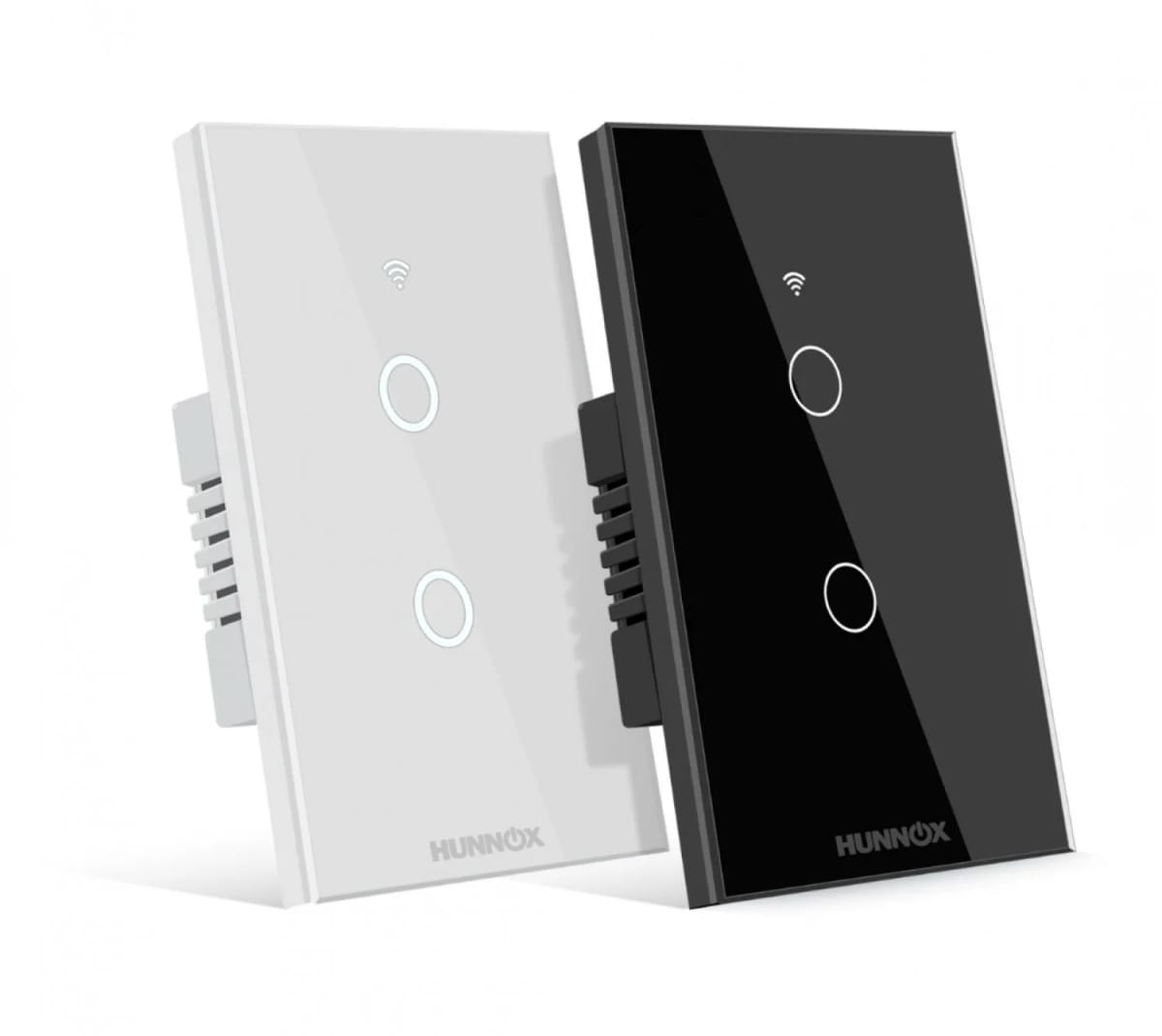 Tecla Hunnox Smart Tactil 2 Canales Negro