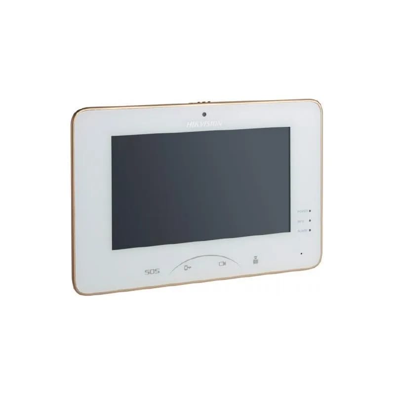 Pantalla IP para videoportero Hikvision táctil 7" WiFi DS-KH8301-WT