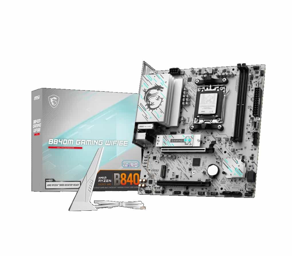 Motherboard MSI B840M GAMING WIFI6E DDR5 AM5 (Serie 7000/8000/9000)