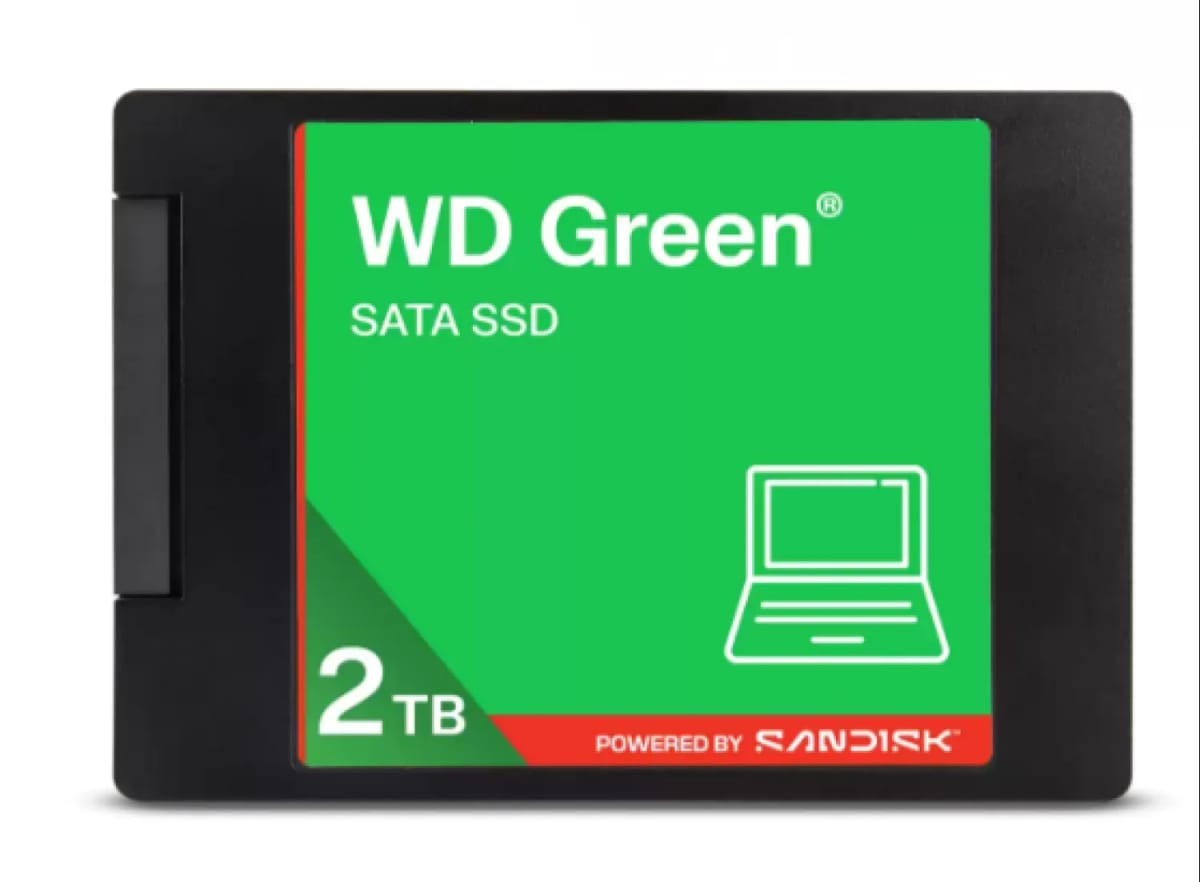 SSD 2TB Wd Green 2.5 SATA 545MB/S