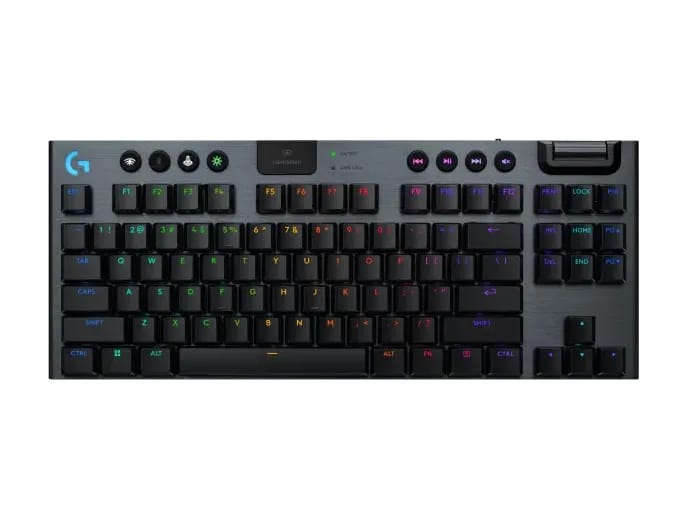 Teclado Logitech G915 X TKL Black Mech RGB Wifi 920-012715